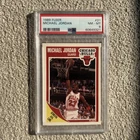 Fleer 1989 Fleer Michael Jordan #21 PSA 8 Graded Basketball Card Bulls