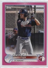 2022 Topps Pro Debut Fuchsia 103/199 Jake Fox #PD-12 0kz8