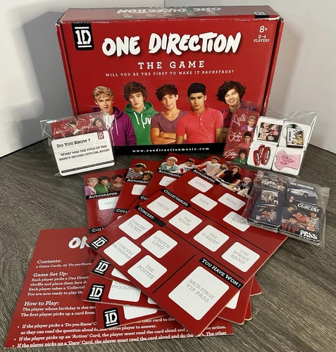 1D One Direction The Game: Will You Be the First to Make it Backstage?-COMPLETE!