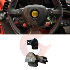 1x For Ferrari 458 488 Steering Wheel Right Side Windshield Wiper Switch Cover