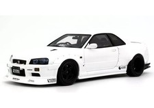 Otto Mobile 1/18 Nissan Skyline Gt-R Bnr34 By Krc2019 White Otm1135