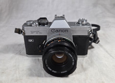 Canon FTb QL 35mm SLR Film Camera with 50mm f/1.8 FD Lens- CLEAN  680953