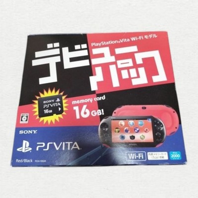 Sony PlayStation Vita PCH-2000 Handheld-Systemkonsole Value Pack WLAN Modell