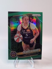 Panini Prizm Green Parallel Dearica Hamby #39 Los Angeles Sparks Basketball 2025