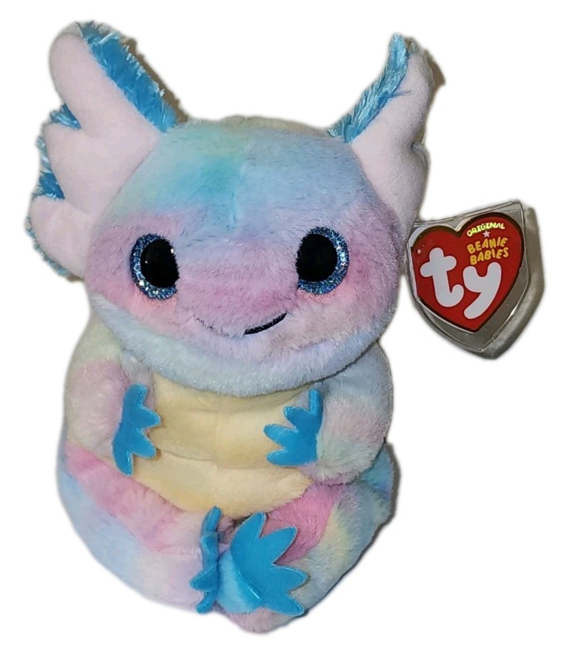 TY Ty Beanie Baby Babies 2026 LOXIE the Pastel Axolotl 6