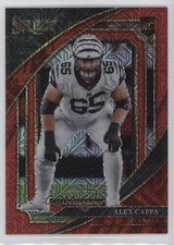 2022 Panini Select Suite Level Red Prizm /49 Alex Cappa #396 12tf