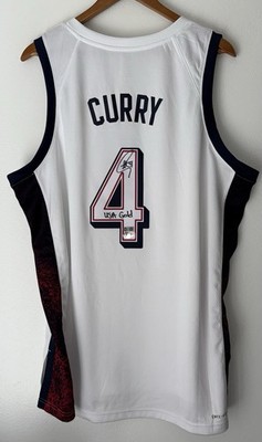 Olympic ユニフォーム Curry カリー オリンピック アメリカ代表 Steph Curry #4 Team USA Olympics NBA Swingman Jersey - Golden