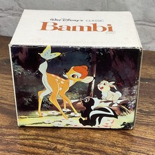 Walt Disney Classic Bambi 12oz Coffee Mug Thumper Flower Drink Tumbler Vintage