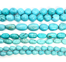 Blue Green Turquoise Howlite VARIOUS UNIQUE SHAPES