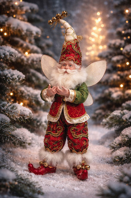 Mark Roberts Christmas Fairy Elf 21'' Collectible Holiday Figurine With Tags