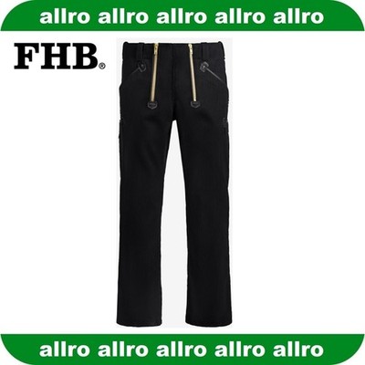 FHB Zunfthose ARTUR ohne Schlag - SCHWARZ - Trenkercord  - Gr. 46 48 50 52 54