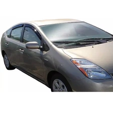 Avs Front & Rear Dark Smoke Ventvisor Acrylic Window Deflectors for 06-09 Prius