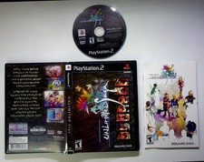 Unlimited Saga PlayStation 2 PS2 RPG Video Game w/ FFX-2 Demo