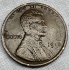 #2K: (-$ Drop) 1918P Lincoln Wheat Cent EXTRA FINE to FINE GEM Condition Coin