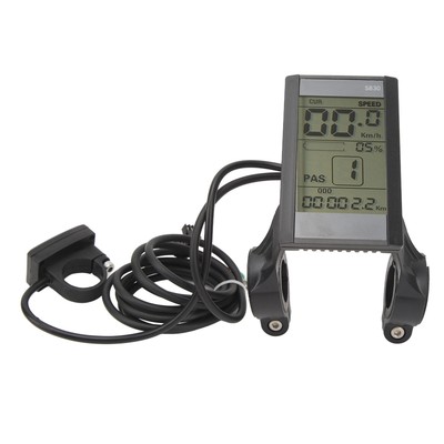 Electric Bike Multifunction LCD Display Easy-to-Read Panel For Electric Vehicles
