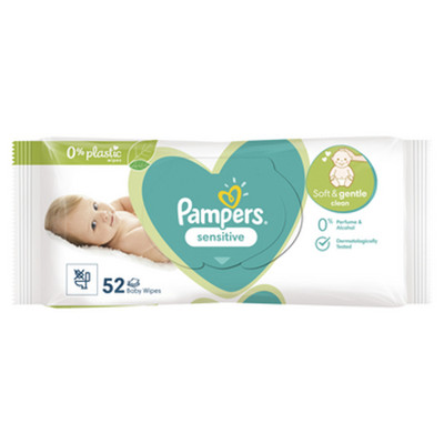 8006540523056 Pampers Sensitive 52 szt. Procter & Gamble