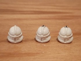 Lego Star Wars x3 Clone Trooper V-Wing Pilot Minifigure SW0118 Sets 6205 & 7259