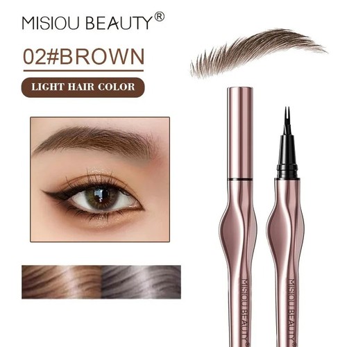 Misiou Beauty Eyebrow Pen, Misiou Beauty Long Lasting Eyebrow Pencil UK - Picture 2 of 4