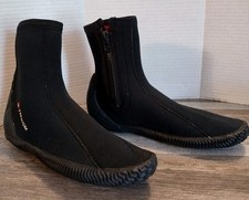 Fathom Water Booties Snorkeling Scuba Diving Size S/8.5-9