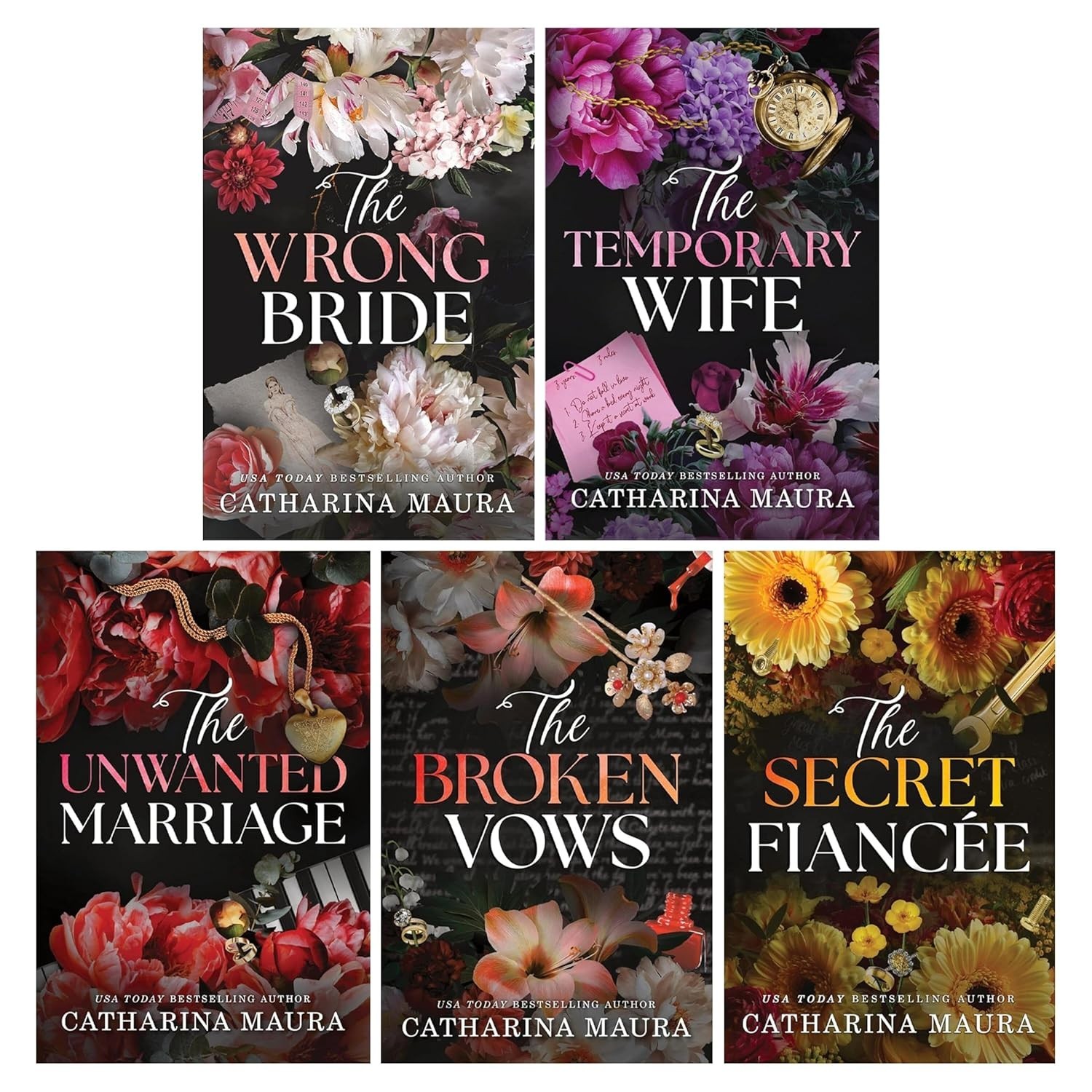 The Windsors Series By Catharina Maura 5 Books Collection Set Unwanted Marriage - Image 3
