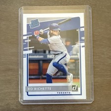2020 Donruss Optic #37 Bo Bichette Rated Rookie RC Card Blue Jays