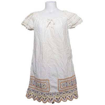 Hoss Intropia, Kleid, Größe: 38, Weiß/Mehrfarbig, Baumwolle/Polyester #gcY