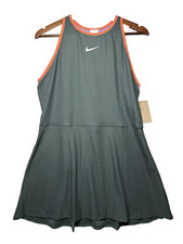 Nike Dri Fit Tennis Dress Green Women  s Sz XL FQ2126-338 130 Tag
