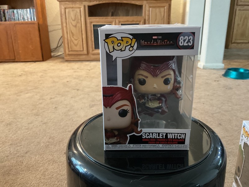 Funko Pop! Marvel WandaVision Scarlet Witch Levitating Studios IN STOCK Pop 823