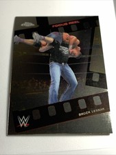 Brock Lesnar-2026 WWE Topps Chrome # FR-39: Focus Reel