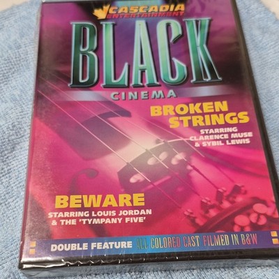 Cascadia Entertainment Broken Strings / Beware Double Feature DVD Black & White