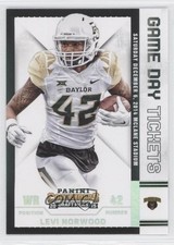 2015 Panini Contenders Draft Picks Game Day Tickets Levi Norwood #82 4k8