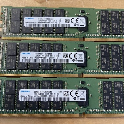 Samsung 32GB DDR4 SDRAM Memory Module (M393A4K40BB1-CRC0Q) for