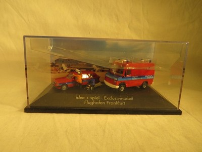 X-42590	Herpa 1:87 Idee+Spiel Set Feuerwehr Flughafen Frankfurt, eine Figur lose