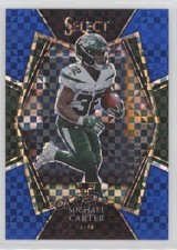 2021 Panini Select Premier Level Blue Prizm 72/149 Michael Carter #171 gu3