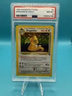 1999 Fossil Dragonite 4/62 Holo PSA 8 EN