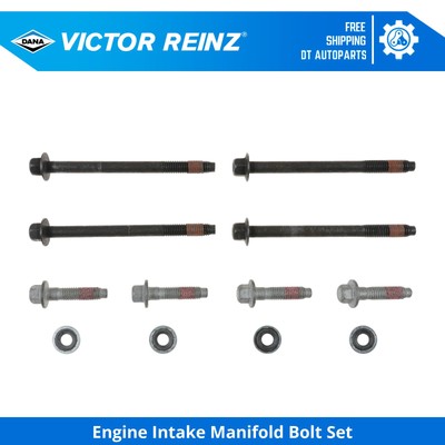 For 93-97 Oldsmobile Cutlass Supreme Intake Manif Bolt Set Lower Victor Reinz