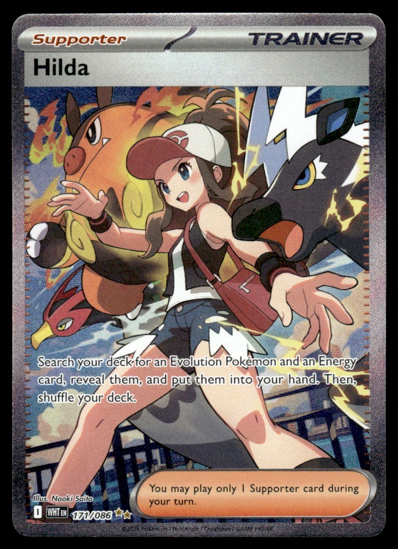 2025 SV: White Flare ' Hilda - 171/086 Special Illustration Rare #171/086