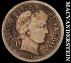 1911 Barber Dime - Scarce  Better Date  No Reserve  #i7579
