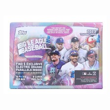 MLB Topps 2023 Big League Baseball Trading Card BLASTER Box [10 Packs] 