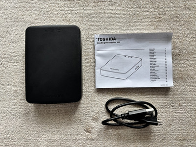 Toshiba Canvio AeroCast  Wireless Portable Hard Drive 1 TB