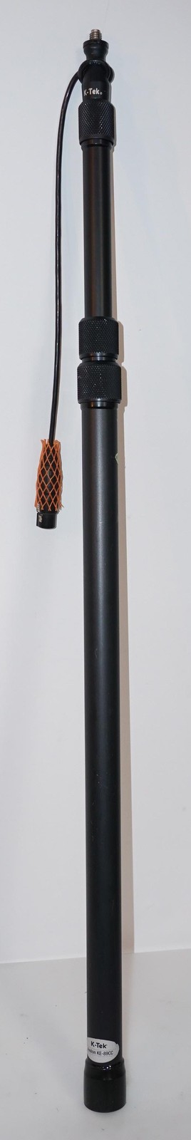 K-TEK AVALON ALUMINUM KE89 4-SECTION, 7'6" LIGHTWEIGHT XLR BOOMPOLE||KE89CC