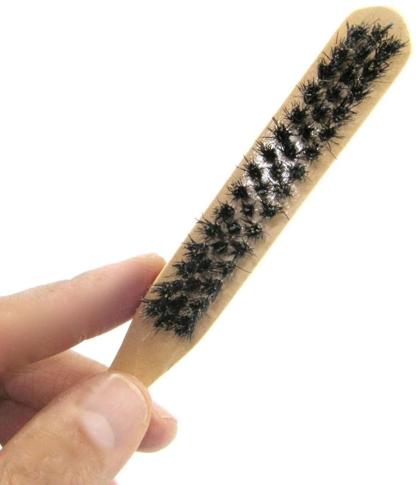 Cepillo de peinado profesional de cerdas de jabalí - para mejorar el brillo y el volumen Foto 4 de 4