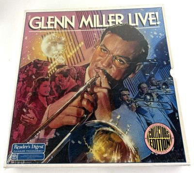 Glenn Miller Live! Readers Digest (7 LP Set) Vinyl 1986-SEALED-Jazz, Swing, MINT