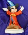 DISNEY MICKEY MOUSE AS THE SORCERER'S APPRENTICE CERAMIC FIGURINE GR8 COND — photo 1