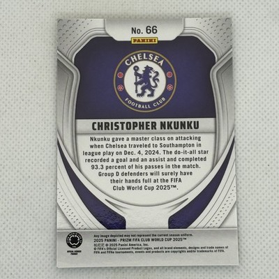 2025 Panini Prizm Club World Cup | Christopher Nkunku Chelsea