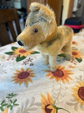 Vintage Steiff Mohair German Dog Arco No Collar