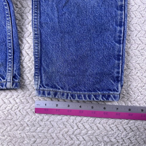 Vintage Levis Jeans, Size 10 Reg Boys 550 Tag Relaxed Fit 2001 Y2K Medium Blue - Picture 11 of 14