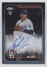2024 Topps Chrome Rookie Auto Kyle Hurt #RA-KHU Auto 14dl