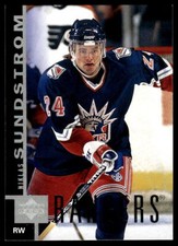 1997-98 Upper Deck #106 Niklas Sundstrom New York Rangers Hockey Card