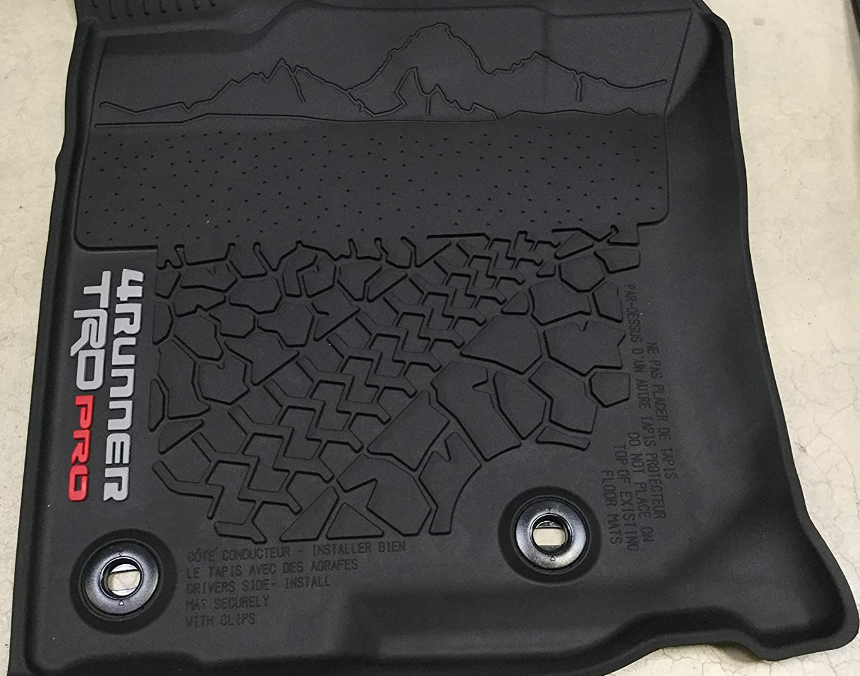 4Runner TRD PRO OEM All Weather Mats Floor Liners PT9088920002 eBay